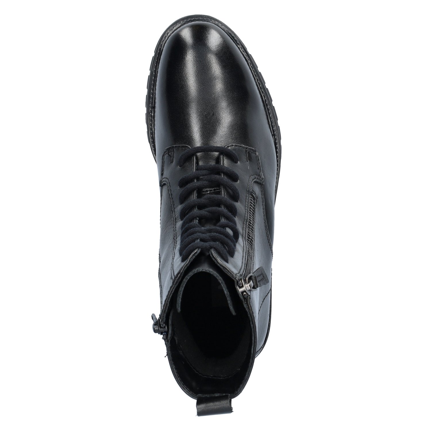 dames veterboot Nelson Zwart