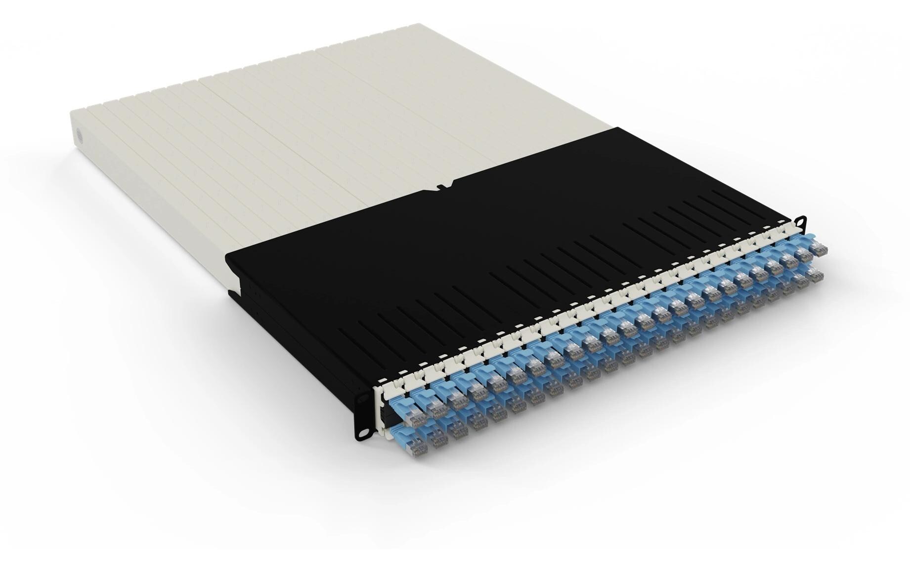patchbox.one / 30RU / Cat 6A, STP, 1.8 m, Blau<br>All-in-One Lösung für Ordnung im Netzwerkschrank