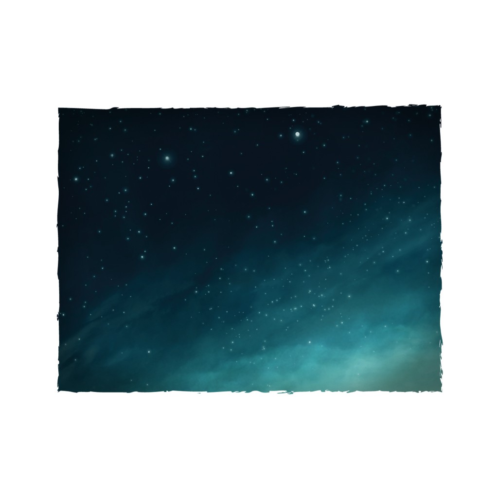 Terrain Mat Mousepad - Supernova - 90x90