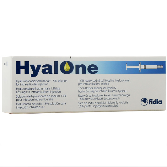 Solution viscoélastique Hyaline - Hyaluronate de sodium