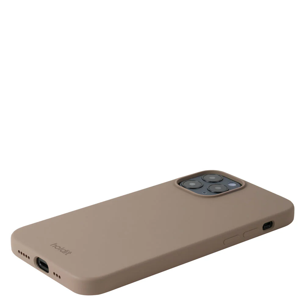 Holdit  iPhone 12/12 Pro Silicone cover - Mocha Brown