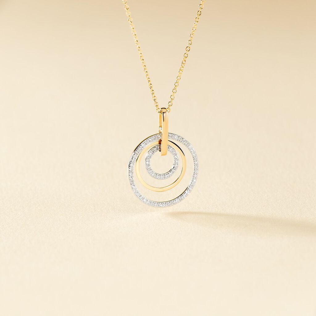 Collier Dorotea Or Jaune Diamant