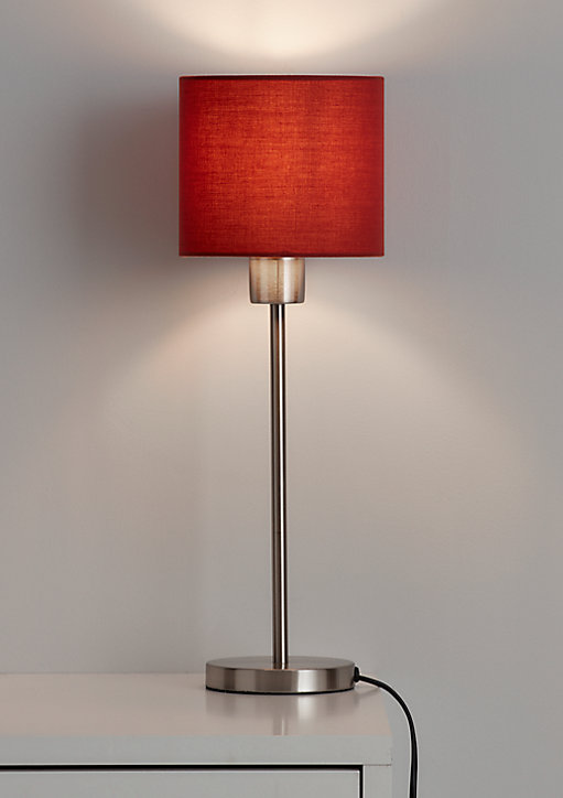 Abat-jour Kpezin Ø15cm GoodHome Rouge