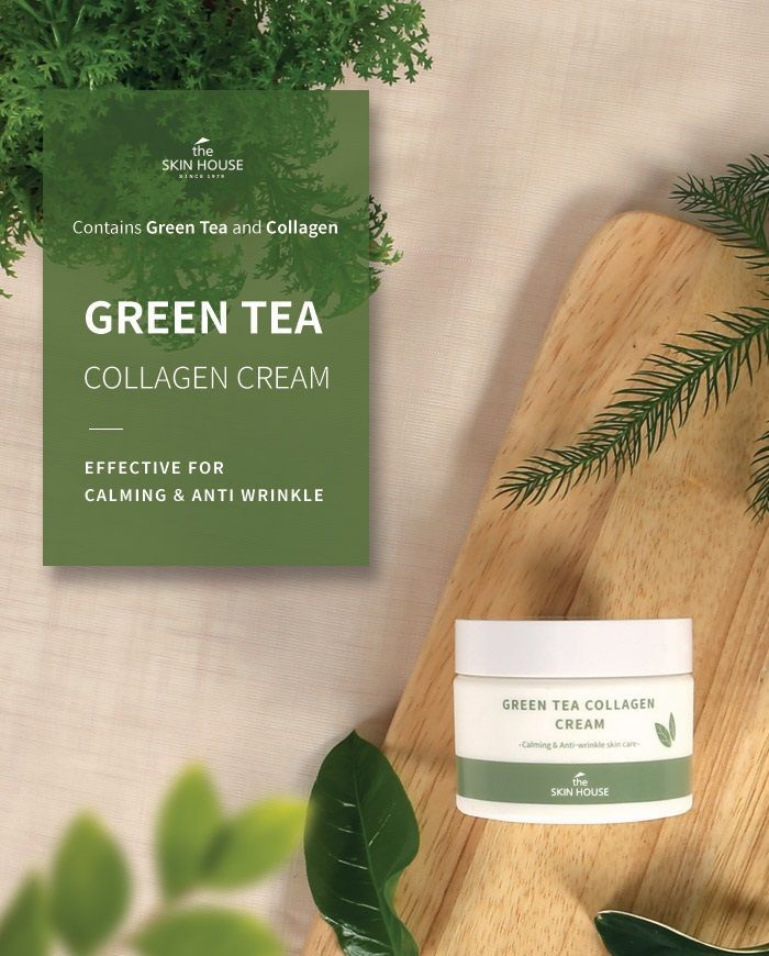 the SKIN HOUSE - Groene thee collageencrème