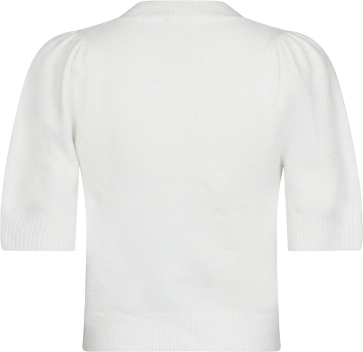 Neo Noir Trudy Knit Cardigan Off white