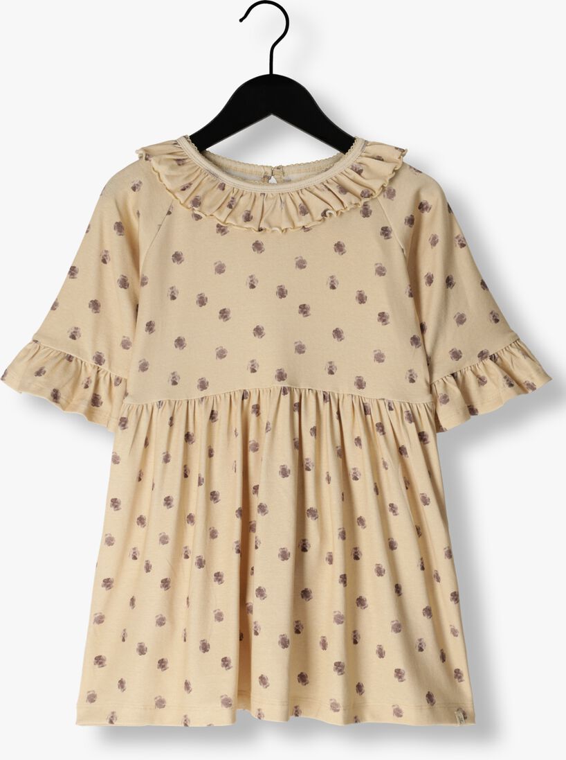 LIL\\' ATELIER beige lil' atelier  nmfgaya 3/4 loose dress