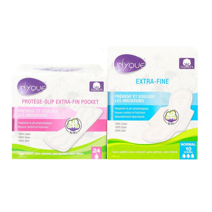 Serviettes extra-fines x10 + 24 Protège-slips