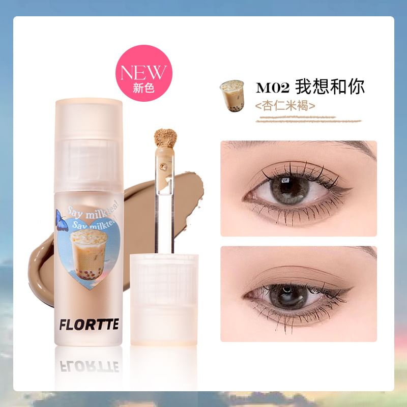 FLORTTE - MATTE VLOEIBARE OOGSCHADUW - 4 Kleuren