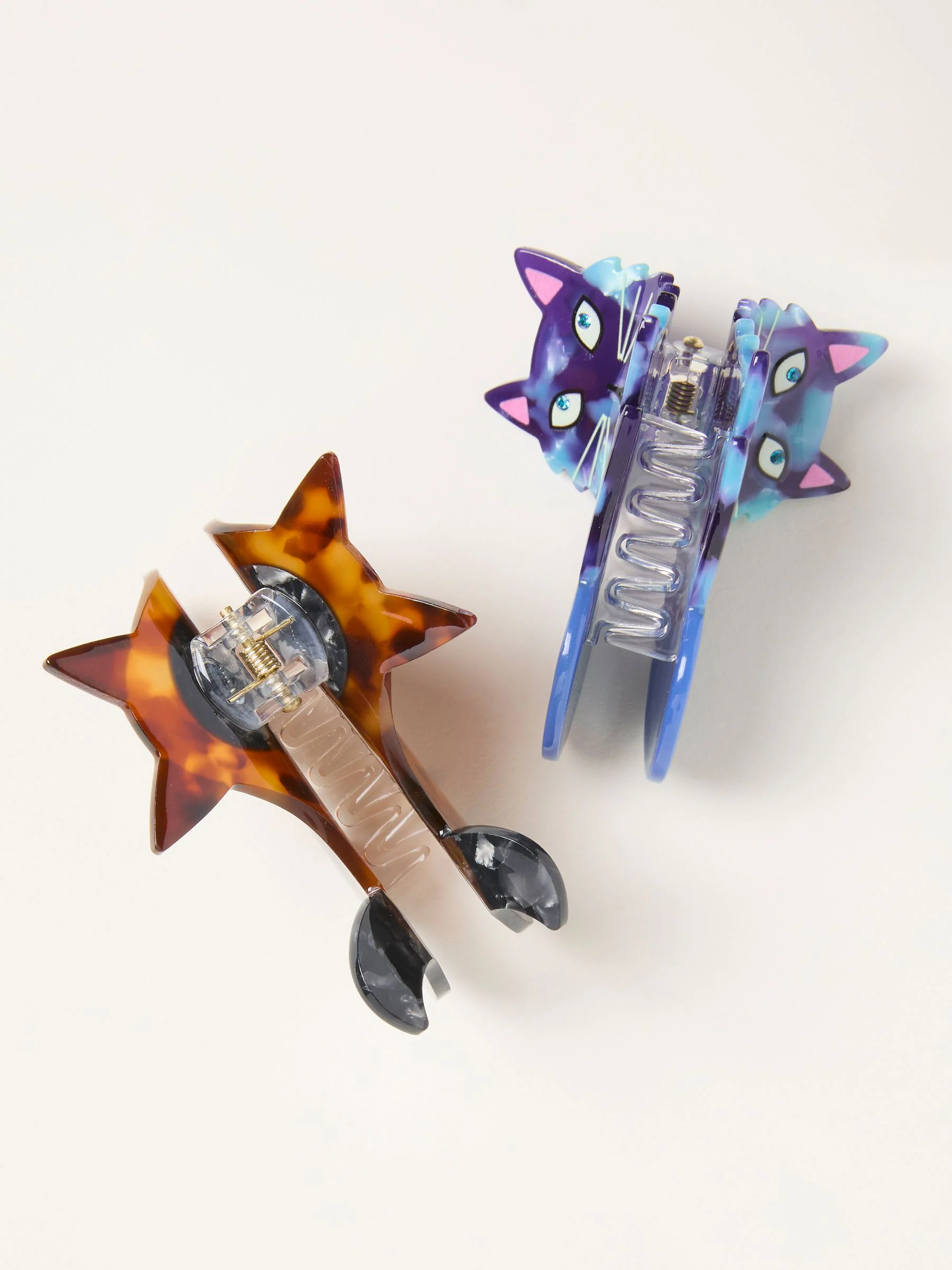 FatFace 2 Pack Cat Claw Clips