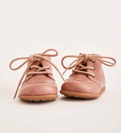 Bisgaard Begyndersko - Luca Lace - Pudderrosa m. Snøreb?nd