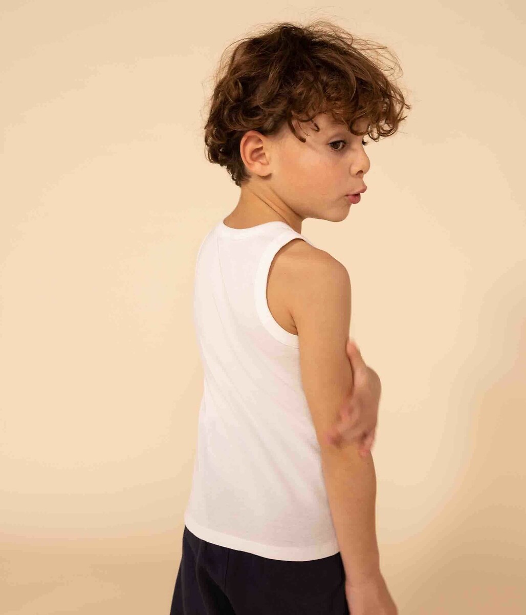 PETIT BATEAU<br>Conjunto de 2 camisetas de algodão