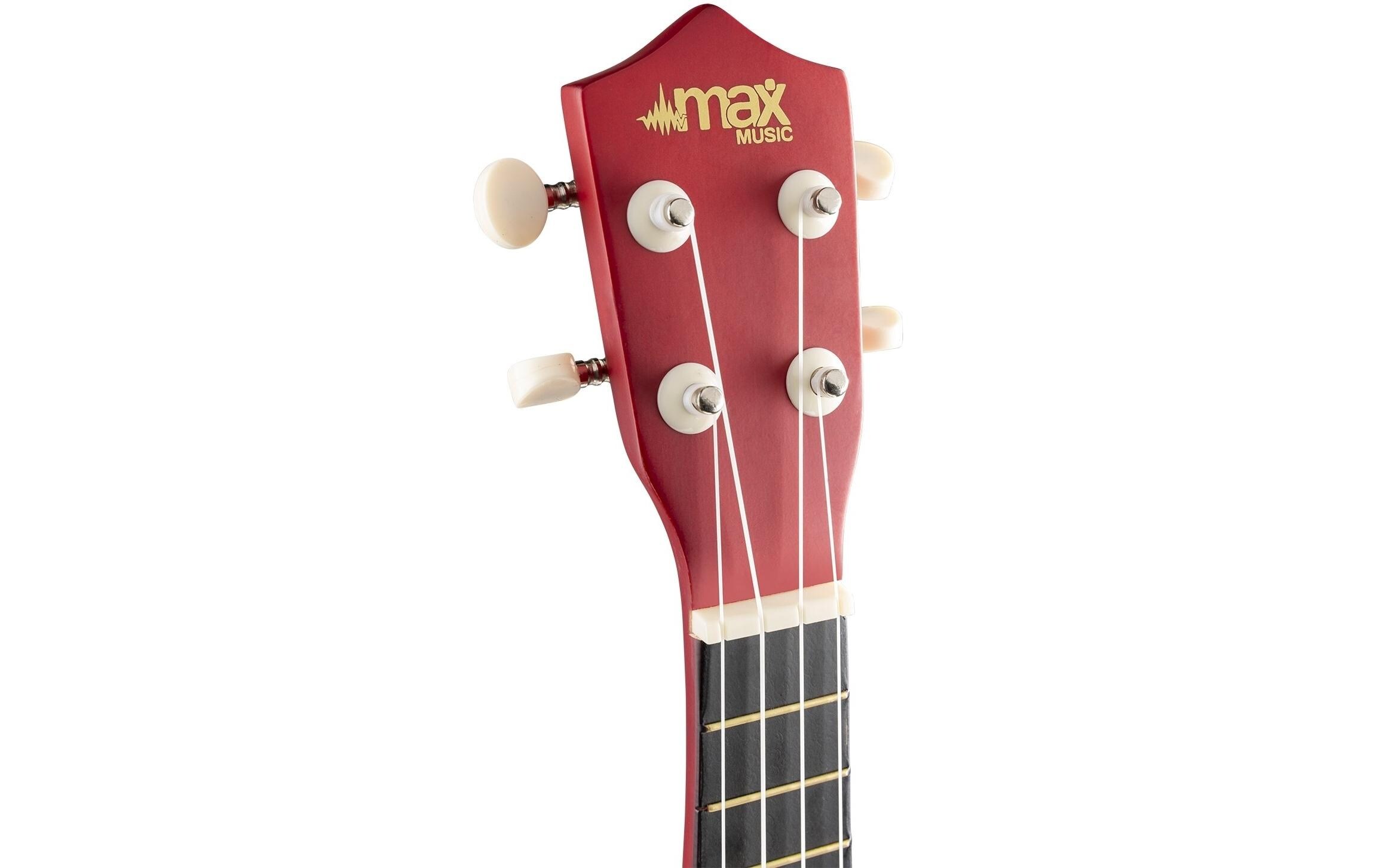 Ukulele UKEY Set Soprano Natural 21 ZollSopranukulele mit Tasche und Zubehör