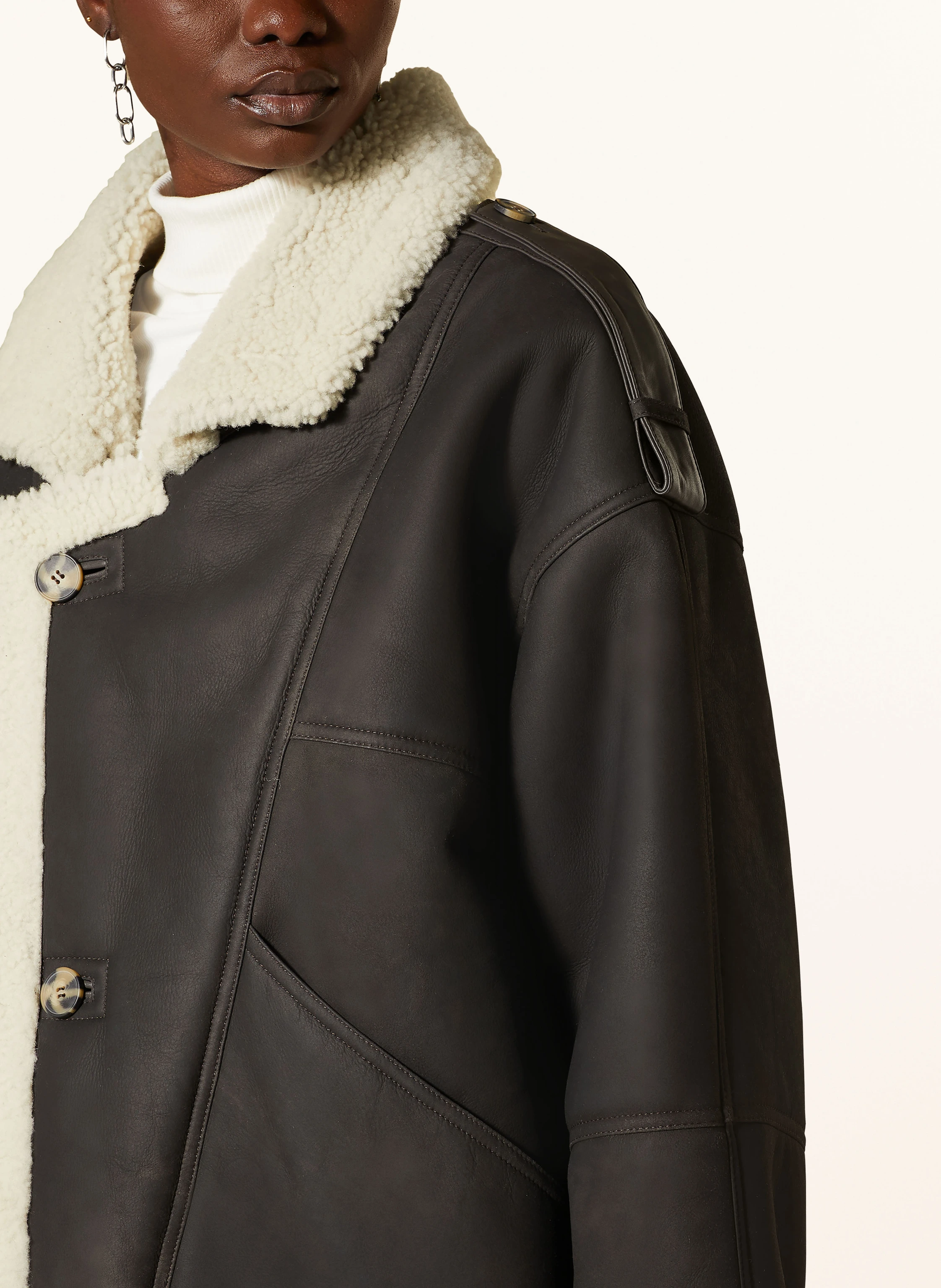 IQ STUDIO Echtfell-Jacke ERMA