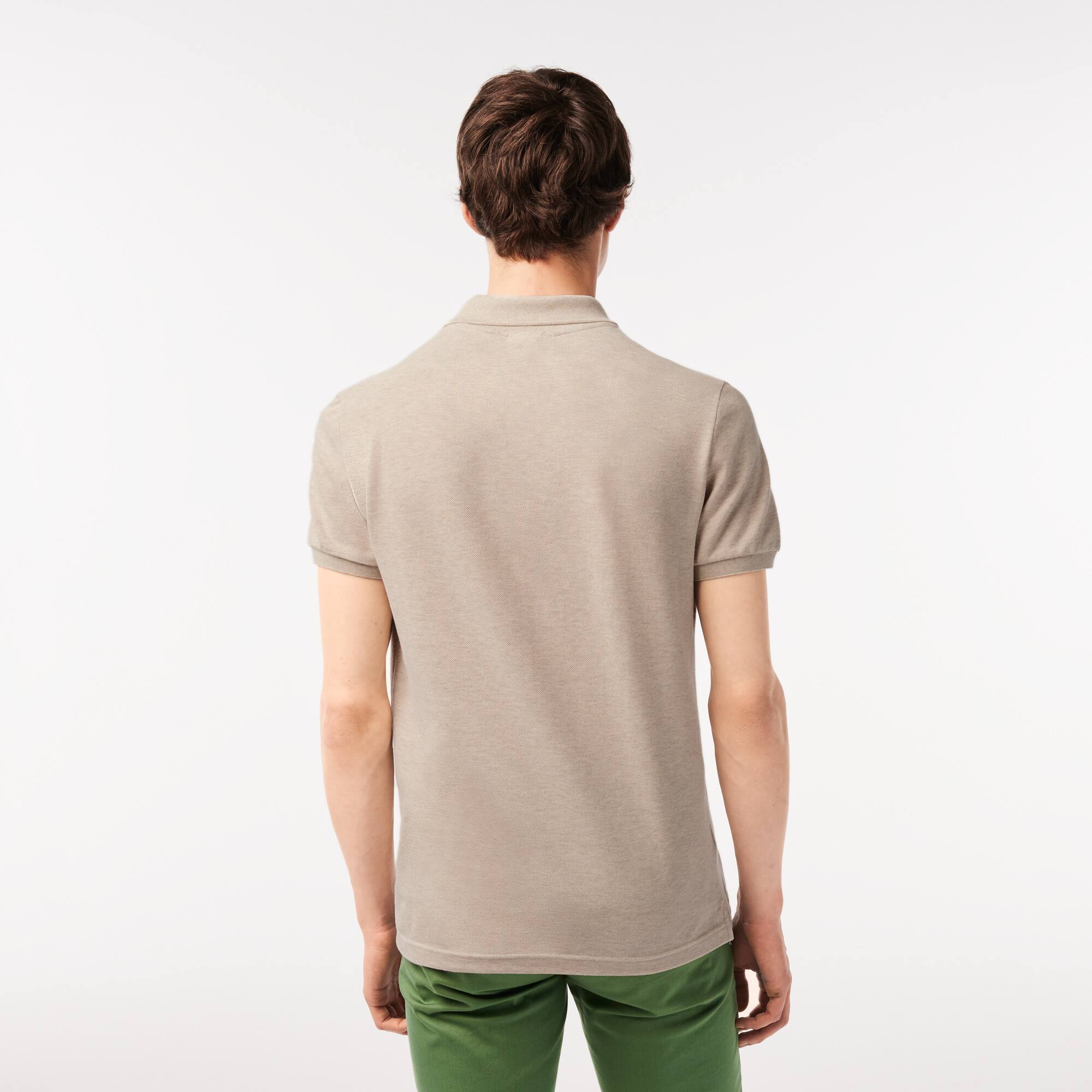 Original L.12.12 Poloshirt aus Petit Piqué Kurze Ärmel - Beige - Lacoste - Herren