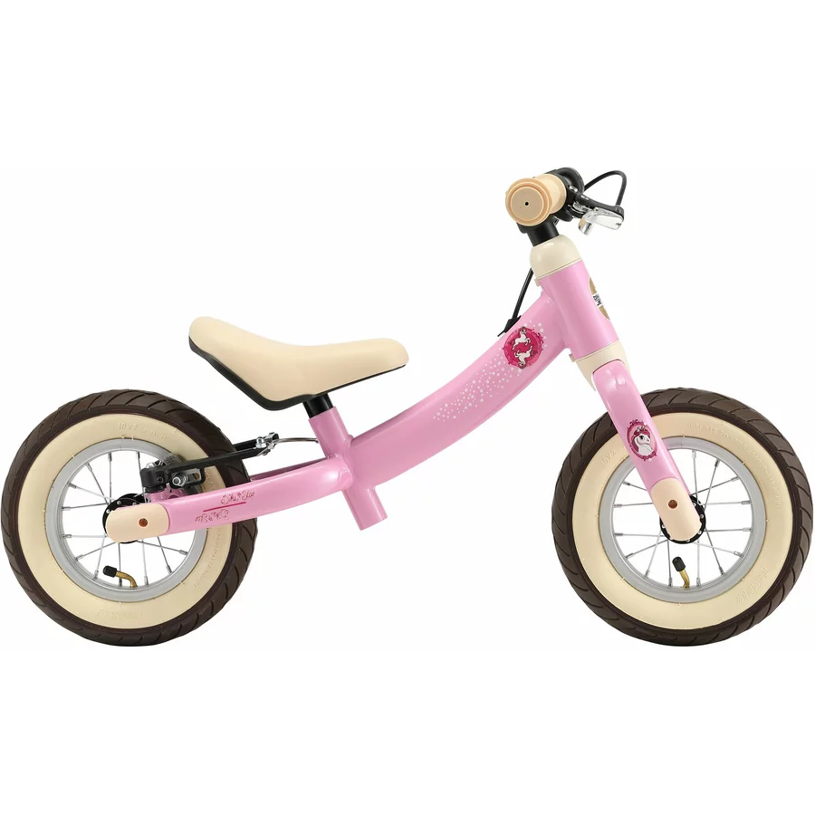 Bikestar Laufrad 10 Zoll Sport Flex pink einhorn