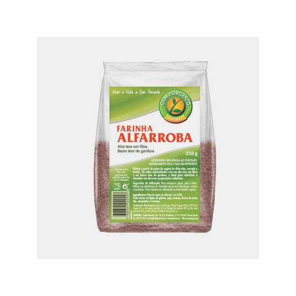Cem Porcento Farinha de Alfarroba 250g