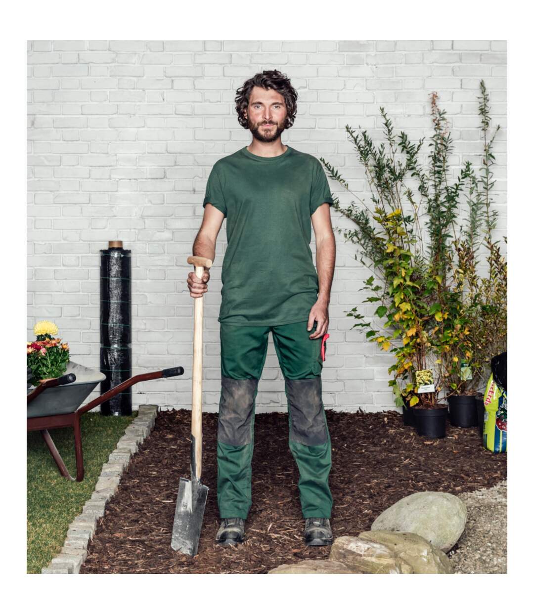 Tee-shirt de travail Job+ Würth MODYF vert