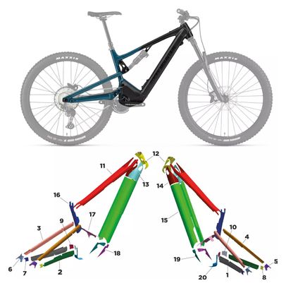 Rocky Mountain - Instinct powerplay Alu - 2022 - M - Brillant