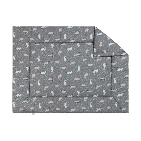 Bink Bedding Bunny Boxkleed - 80 x 100 cm - Dierenprint