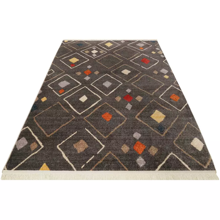 Wecon home Kurzflorteppich Mont Royal dunkelgrau