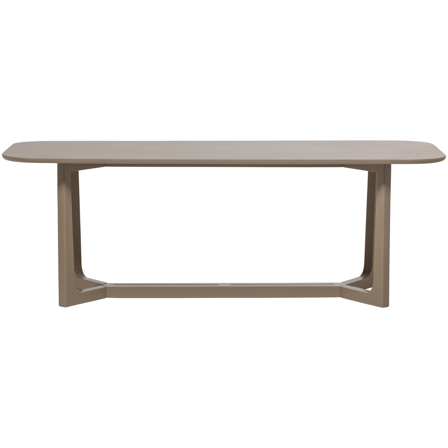 WOOOD Ferion Eettafel - Mango Hout - Mud - 76x240x90