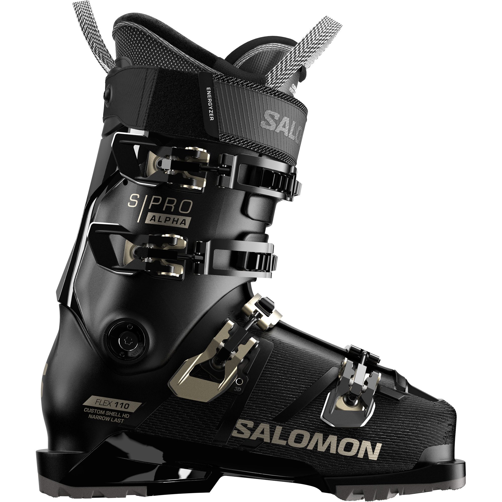 Salomon S/PRO Alpha 110 Expert Line W GripWalk® Alpin Skischuhe Damen schwarz