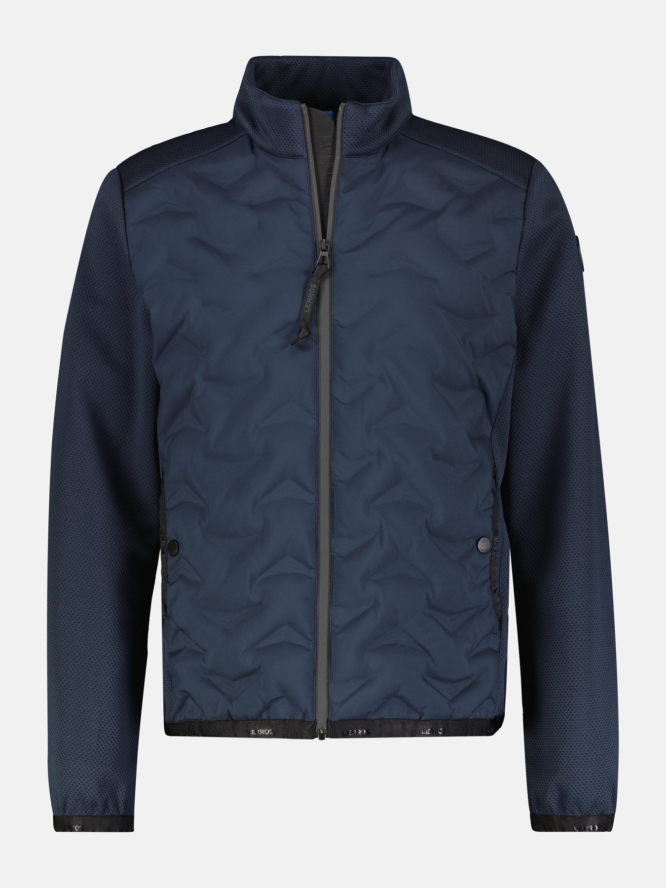 Sportliche Hybrid-Jacke