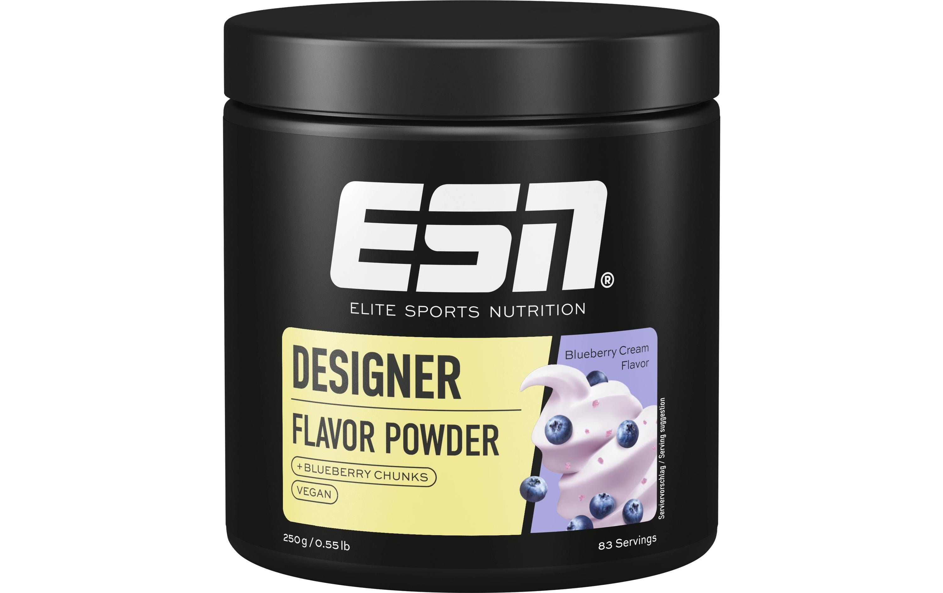 Designer Flavor Powder Blueberry Cream, 250 gGeschmackspulver