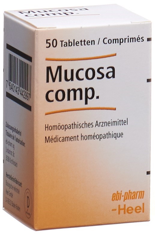 MUCOSA Heel Tabl Ds 50 Stk