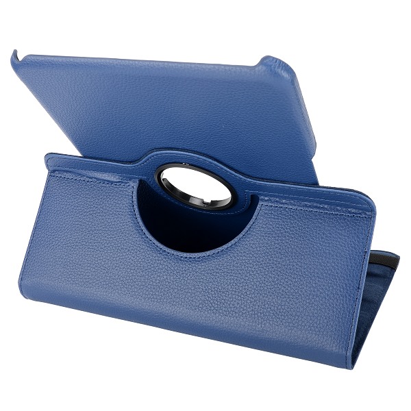 Samsung Galaxy Tab 4 10.1 Flipcase Hülle Ledertasche - Dunkelblau