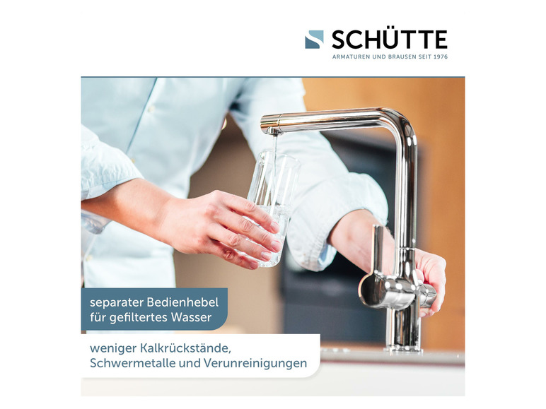 Keukenkraan met filtersysteem Aquastar Pro