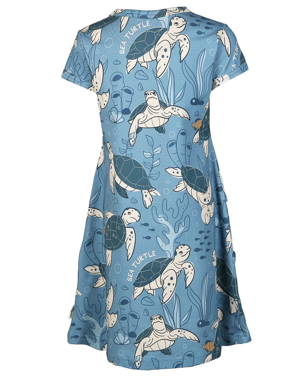 Kurzarmkleid TURTLE TIDE in blau