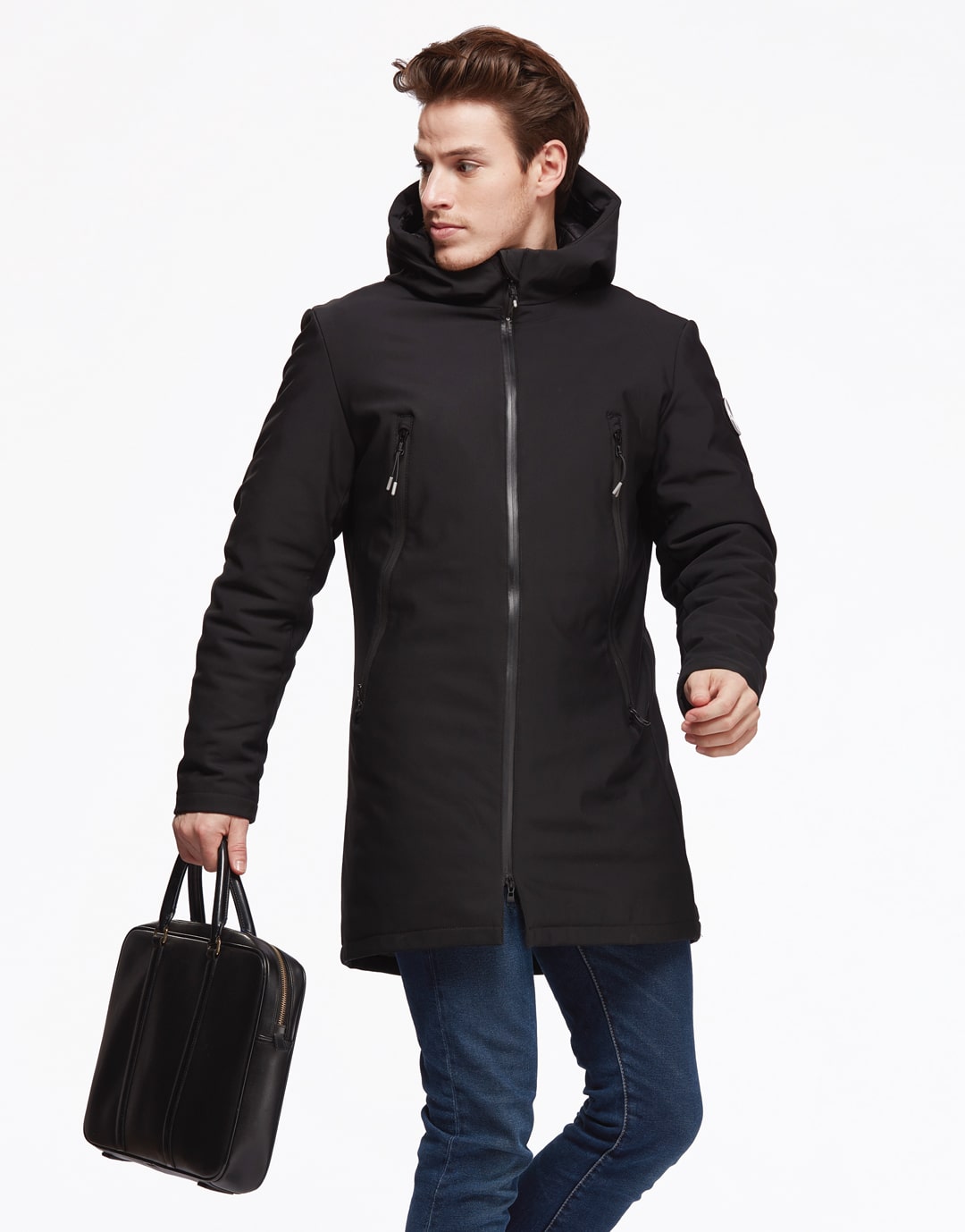 Mustaghata VERMONT - Parka longue unisexe avec doublure doudoune