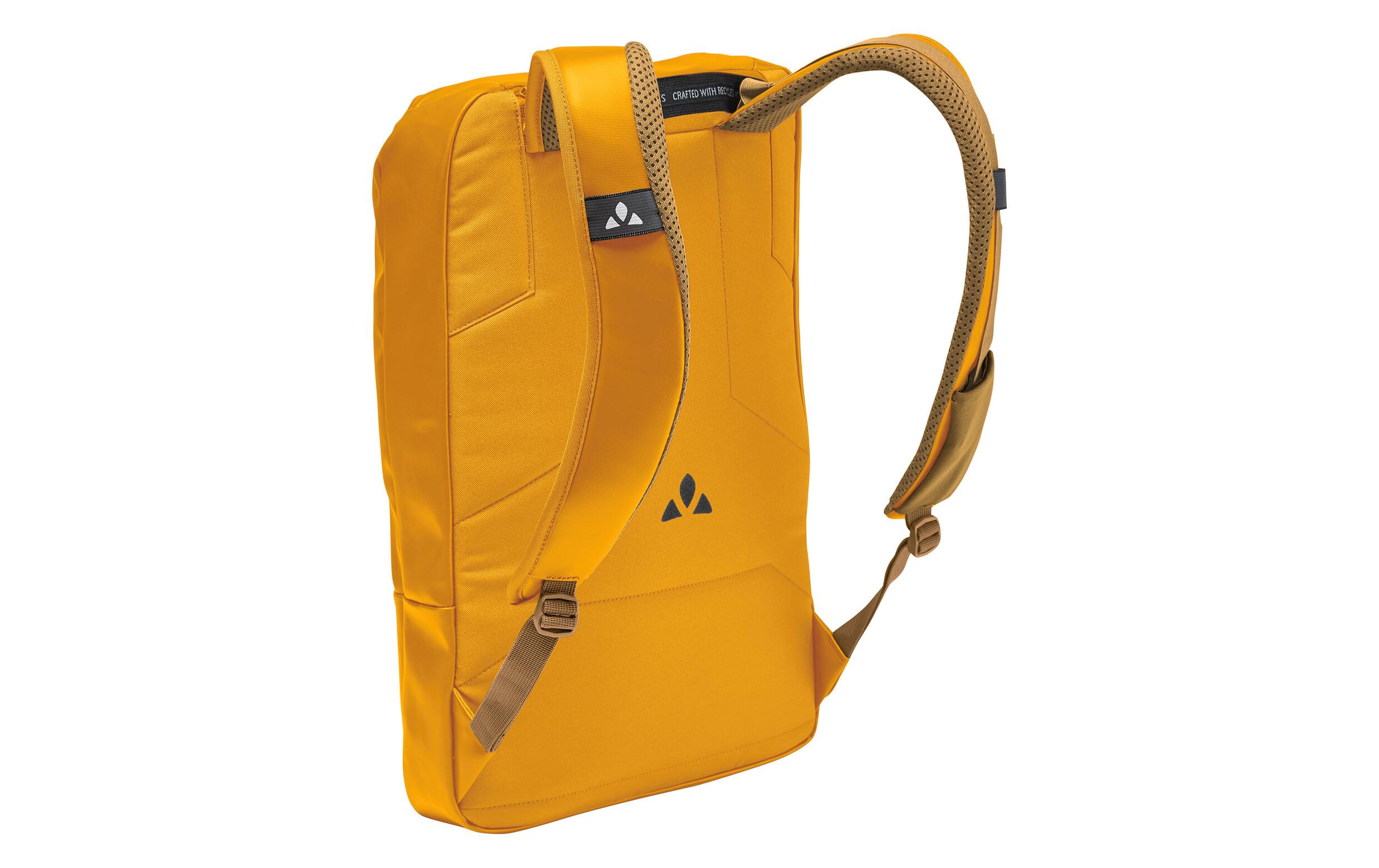 Mineo Backpack 17 GelbTagesrucksack mit Laptopfach und Lichtleiste