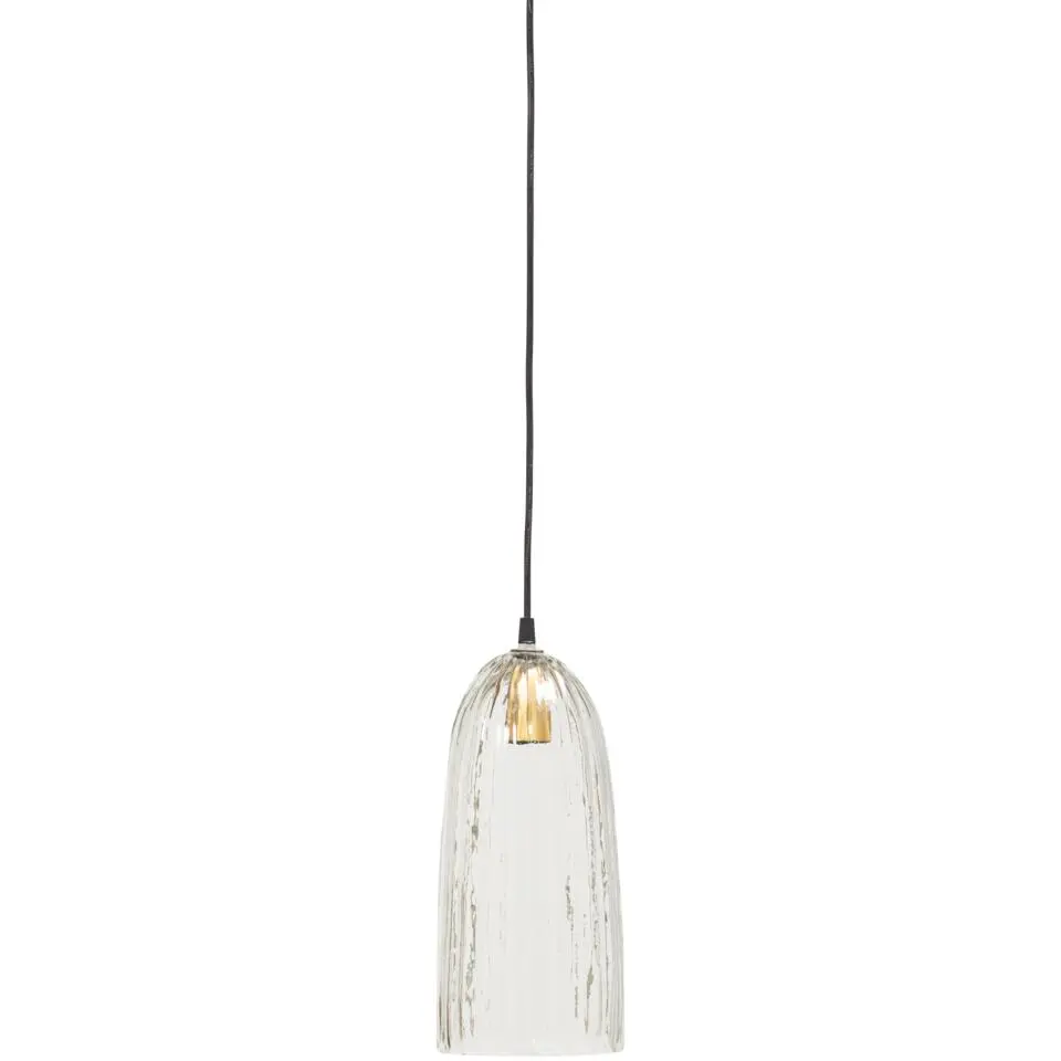 WOOOD Ablis Hanglamp - Glas - Transparant - 30x14x14