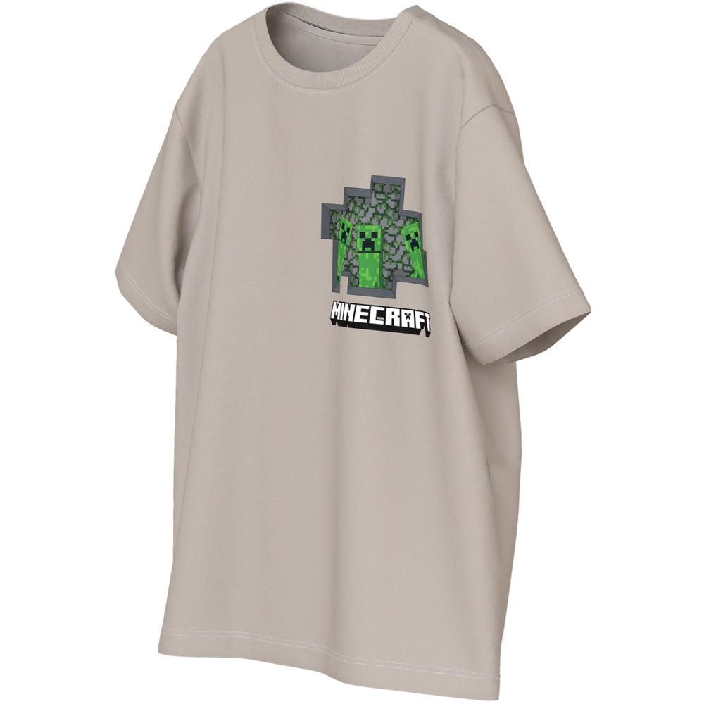 Køb Name It Chateau Gray Nkmasant Minecraft Ss Nreg Top Bfu