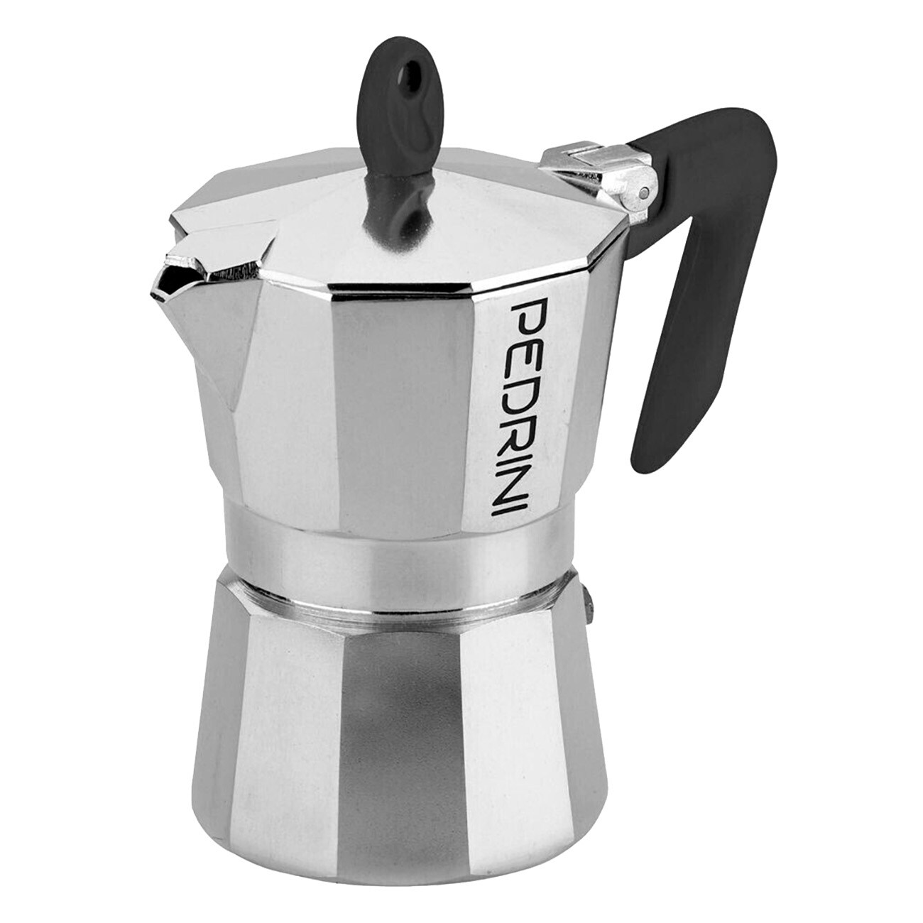 Pedrini Mokka Kanne/Espressokocher silber Espressokocher