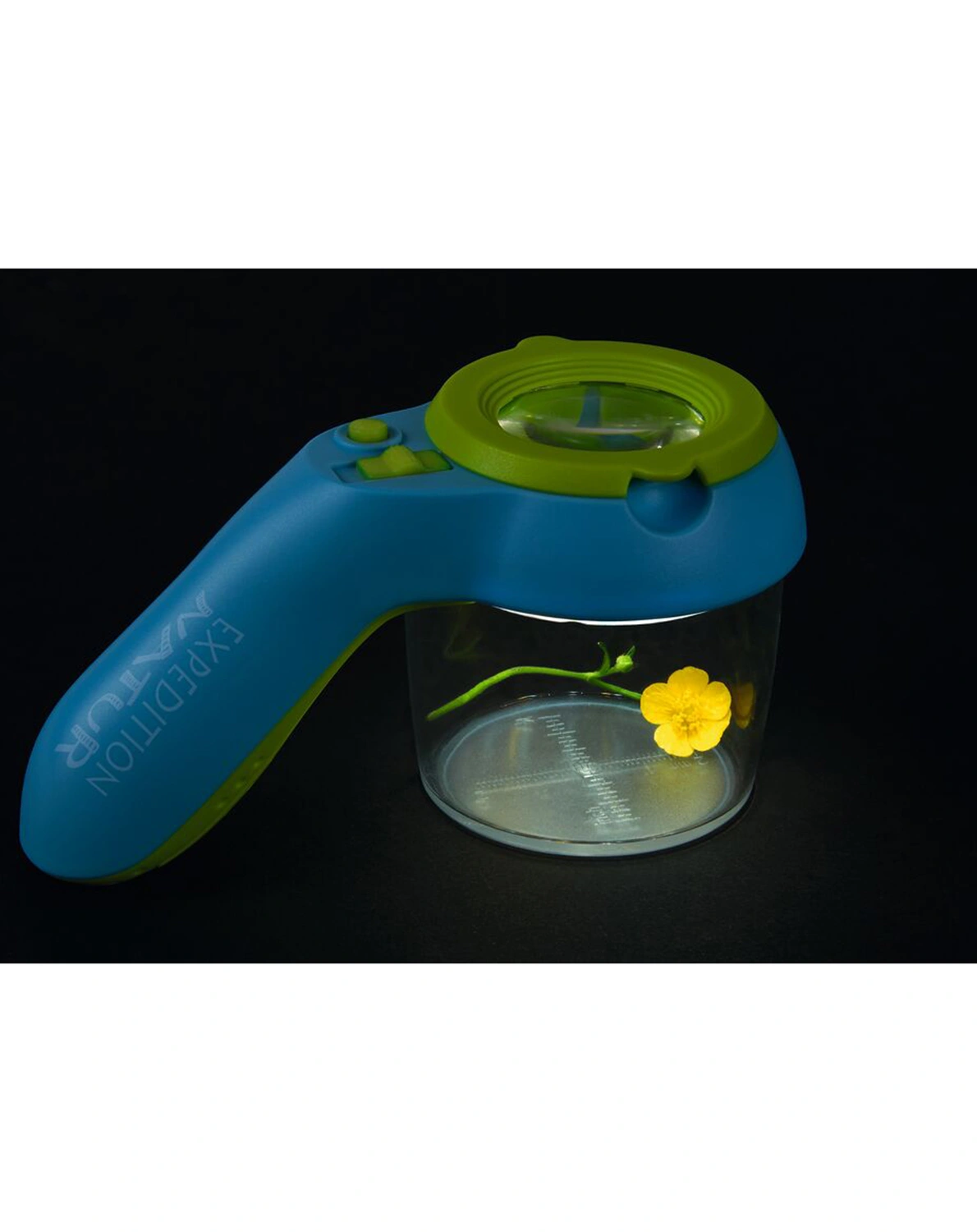 Becherlupe EXPEDITION NATUR mit Licht