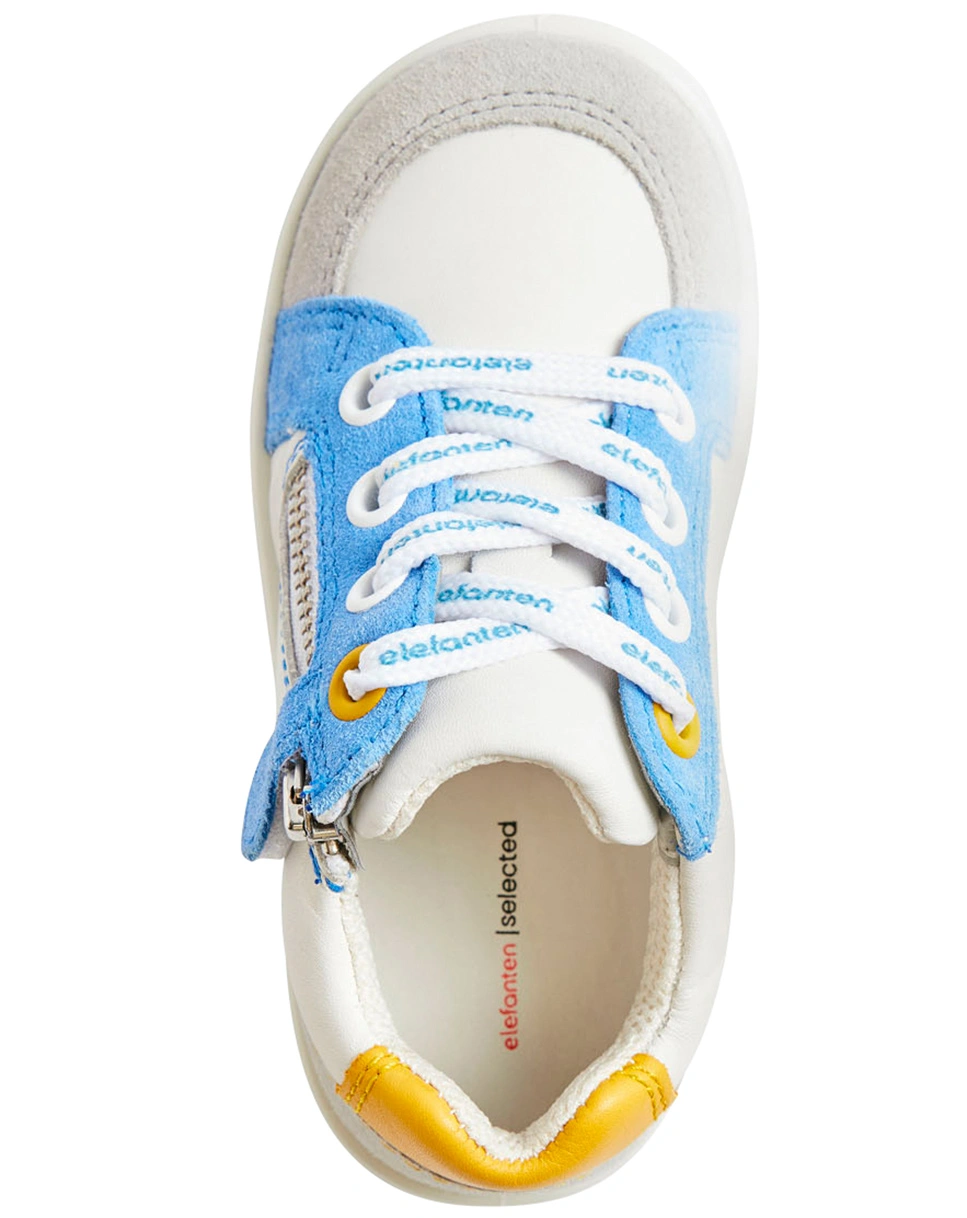 Schnür-Halbschuhe DAZON DAMA in weiß/blau/gelb