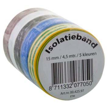Isolatieband 15mm 5 Rollen