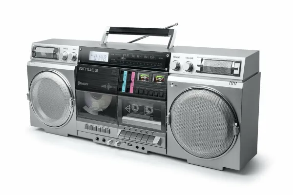 Muse BOOMBOX MUSE M-380 GBS GHETTO Sølv