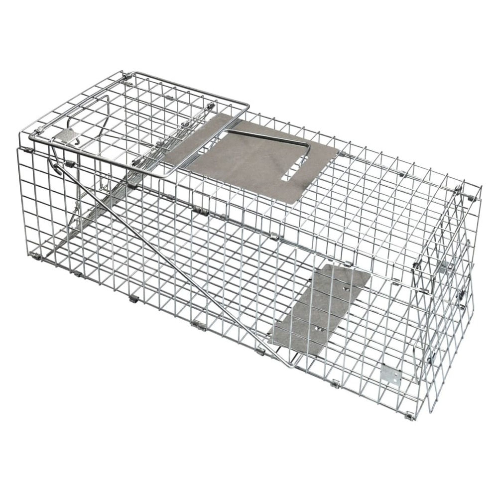 Cage à rats argenté