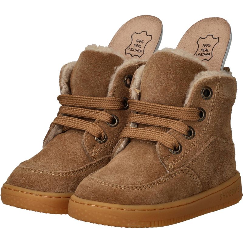Shoesme Veterboots Cognac Jongens