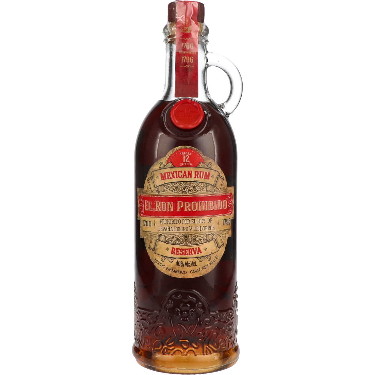 El Ron Prohibido 12 Years 70 cl