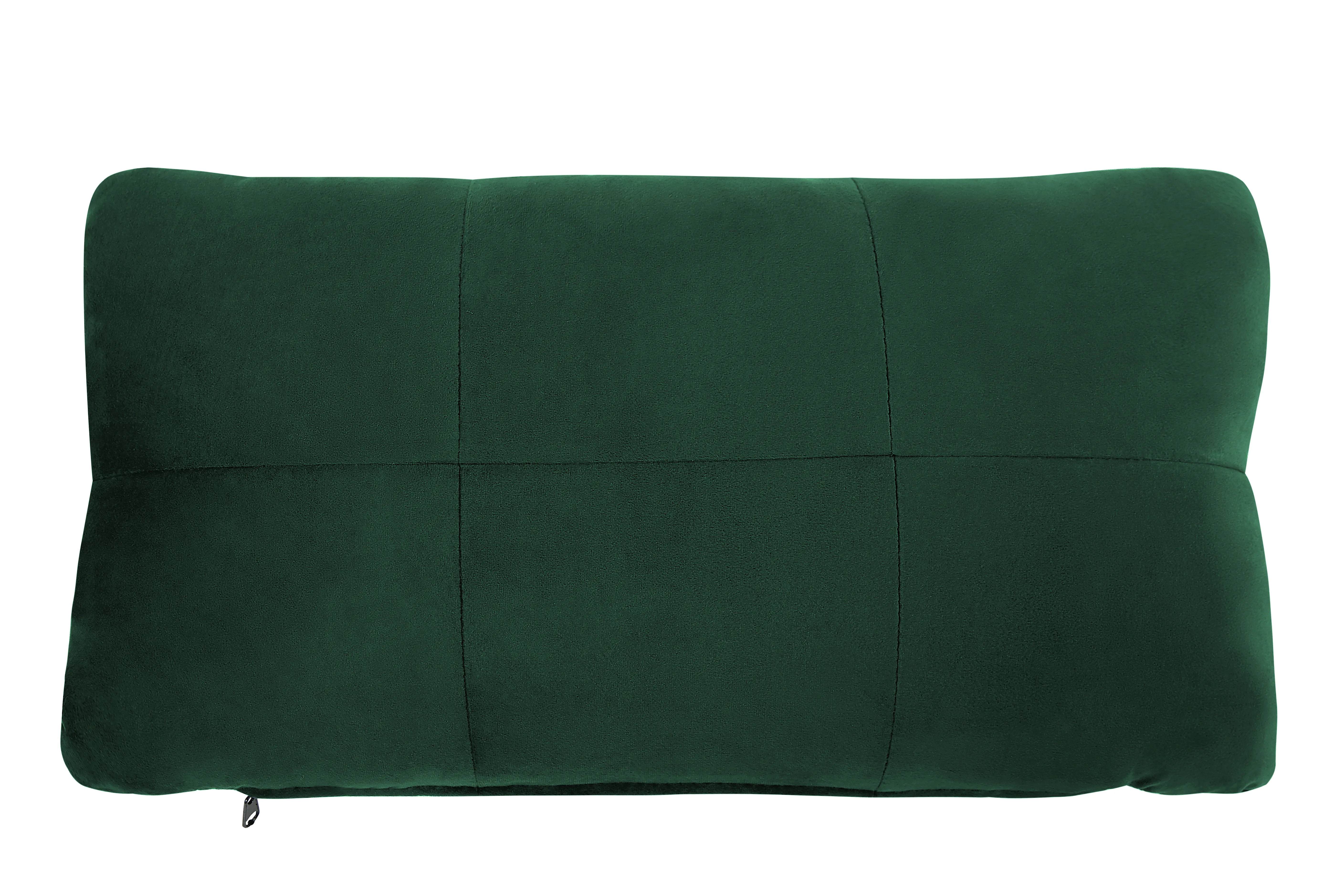 Chaise longue SIMORRE Fluweel Smaragdgroen met ingebouwde Bluetooth speaker