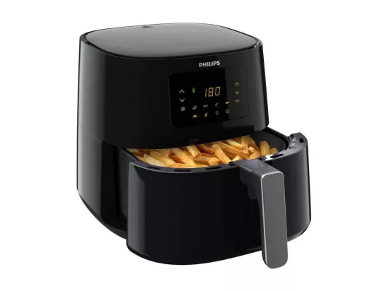 Friteuse sans huile PHILIPS Airfryer XL Série 3000 HD9270/70, 1,2 kg, Technologie Rapid Air, 7 préréglages, noir