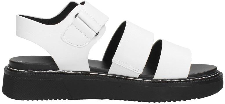 S.Oliver Sandalen Plat wit