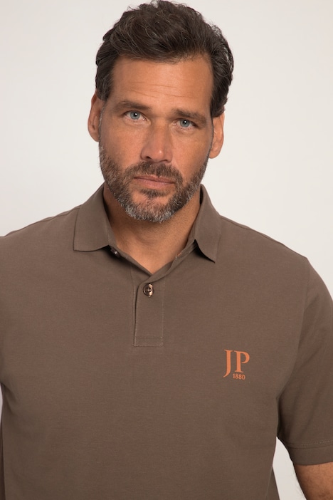 JP 1880 Poloshirts, Basic, 2er-Pack, Piqué, gekämmte Baumwolle