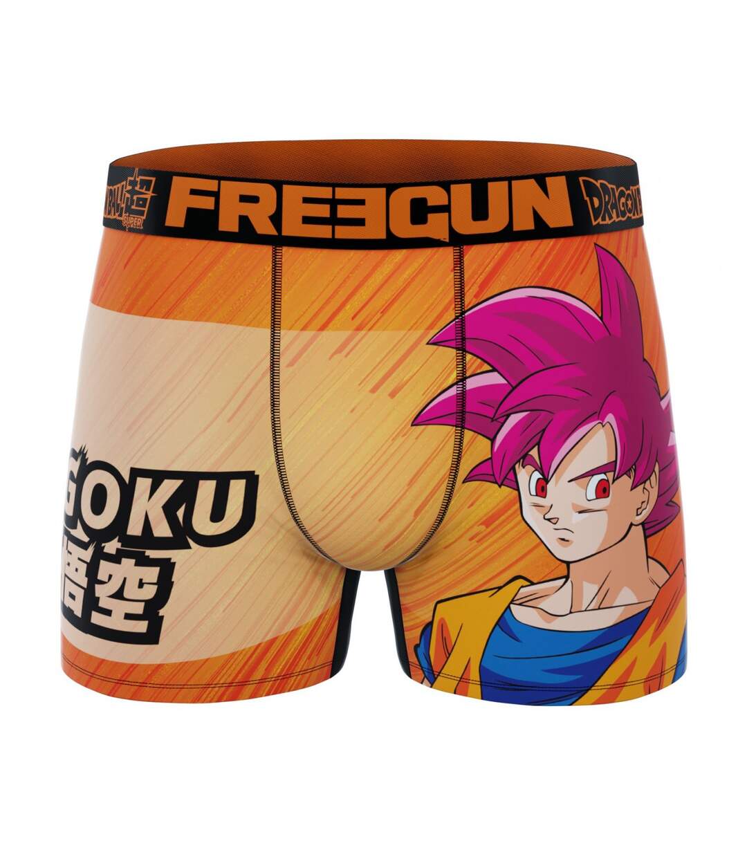 Boxer Homme Dragon Ball Super, Caleçon Homme Sangoku et Vegeta, Original et Confortable (Lot de 3)