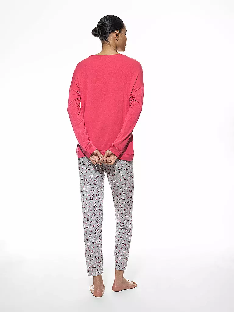 MEY Pyjama FAIRYTALE ROSE hellgrau